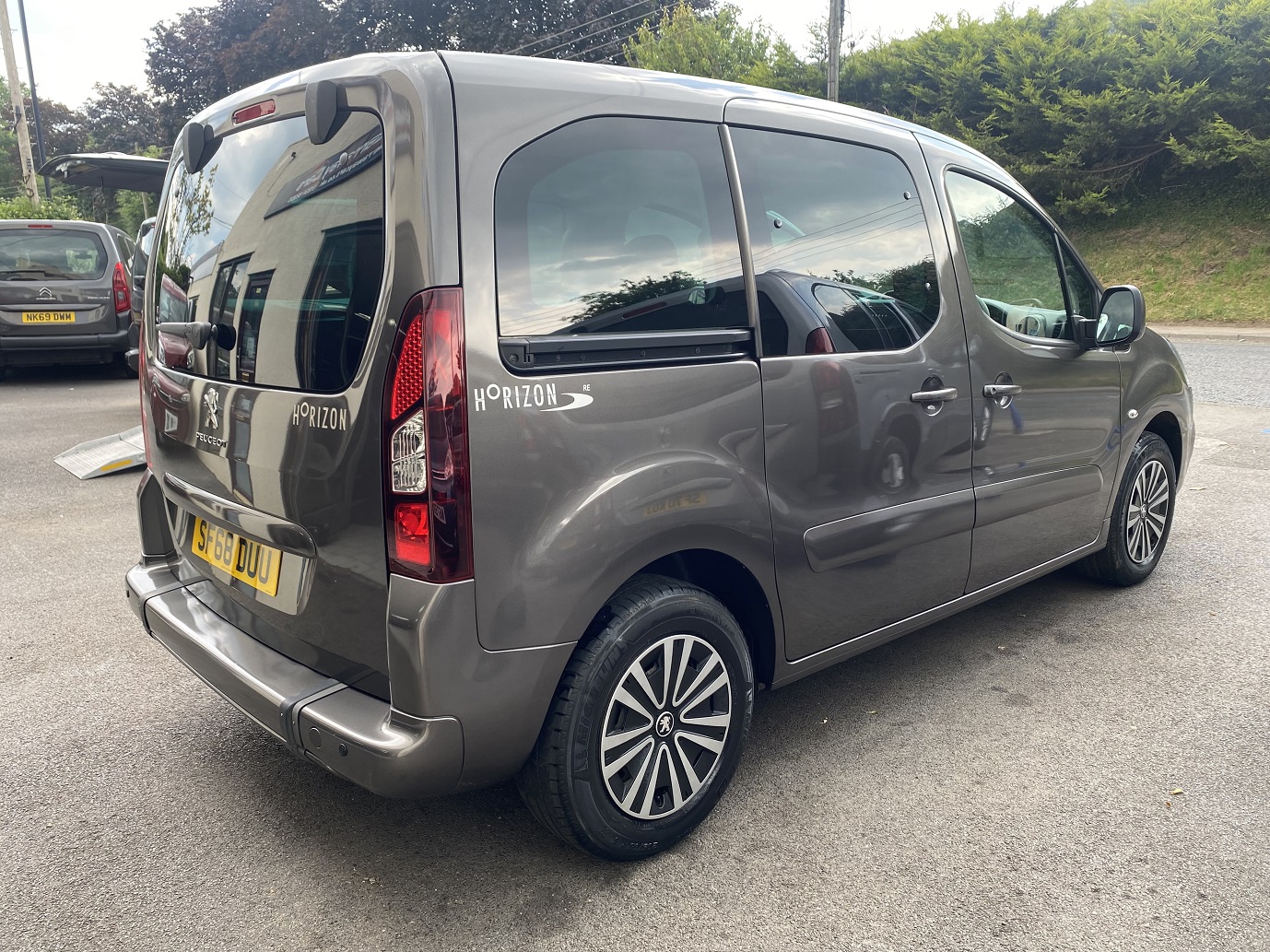 Peugeot Partner WAV Van SF68 DUU (6) Used WAV Peugeot Partner Tepee Disabled Access WAV Cars For Sale Bristol Wheelchair Accessible Vehicles Used For Sale Somerset Devon Dorset Bath SF68 DUU 6