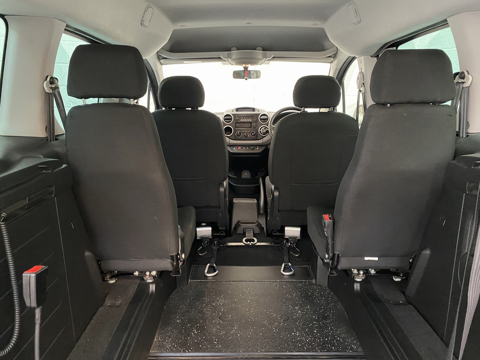 Used WAV Peugeot Partner 4 Seat Disabled Access WAV Cars For Sale Bristol Wheelchair Accessible Vehicles Used For Sale Somerset Devon Dorset Bath SF67 EHD 12