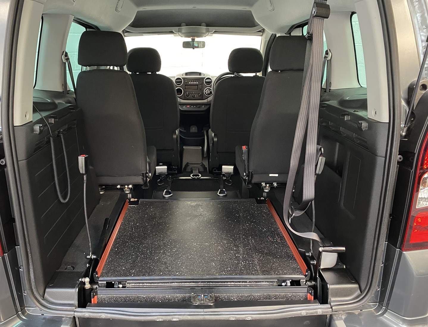 Used WAV Peugeot Partner 4 Seat Disabled Access WAV Cars For Sale Bristol Wheelchair Accessible Vehicles Used For Sale Somerset Devon Dorset Bath SF67 EHD 13