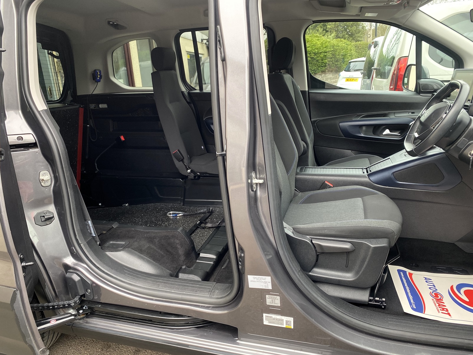 Used WAV Peugeot Rifter 3 Seat Disabled Access WAV Cars For Sale Bristol Wheelchair Accessible Vehicles Used For Sale Somerset Devon Dorset Bath SF19 ECT 14