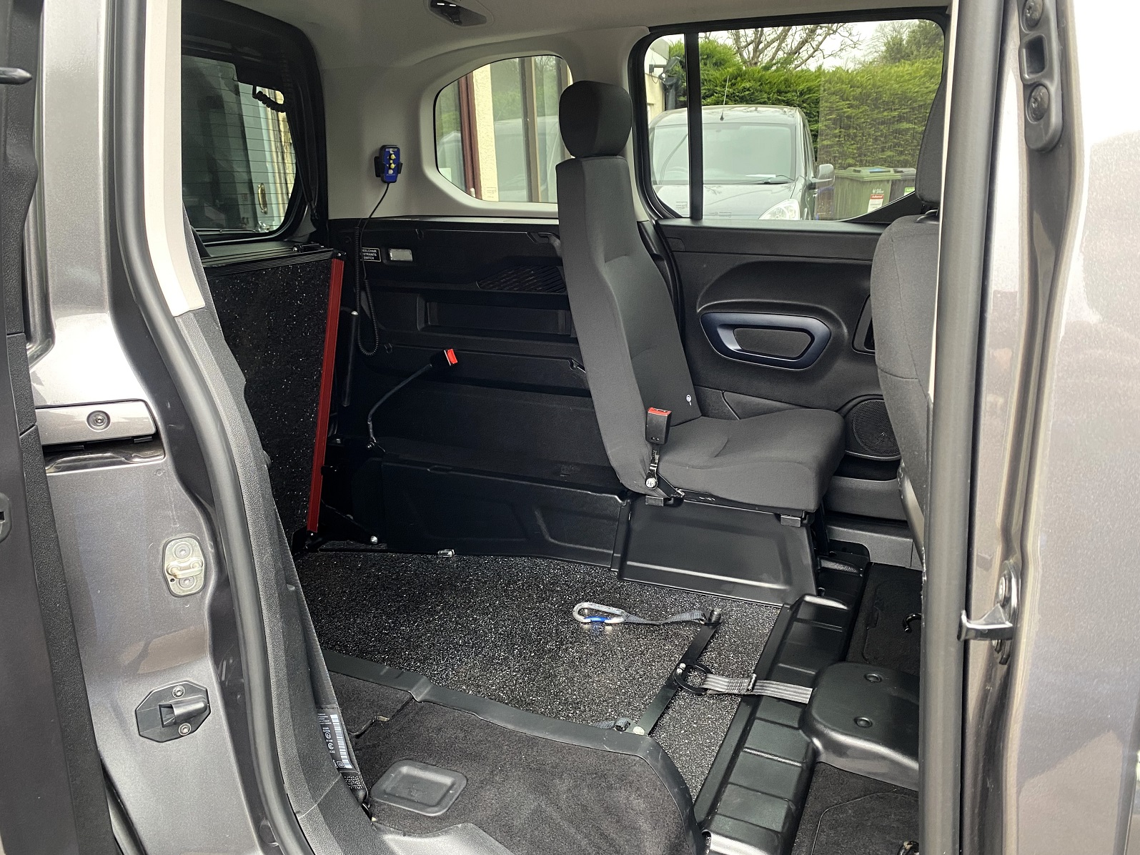 Used WAV Peugeot Rifter 3 Seat Disabled Access WAV Cars For Sale Bristol Wheelchair Accessible Vehicles Used For Sale Somerset Devon Dorset Bath SF19 ECT 15