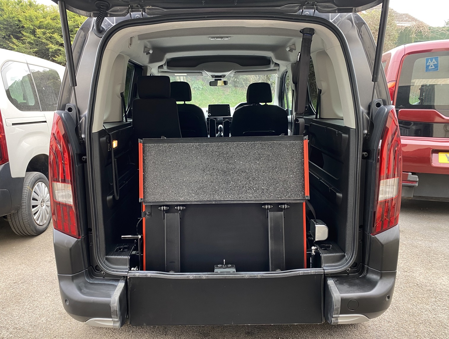 Used WAV Peugeot Rifter 3 Seat Disabled Access WAV Cars For Sale Bristol Wheelchair Accessible Vehicles Used For Sale Somerset Devon Dorset Bath SF19 ECT 8