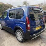 Used WAV Peugeot Rifter 3 Seat Disabled Access WAV Cars For Sale Bristol Wheelchair Accessible Vehicles Used For Sale Somerset Devon Dorset Bath SF70 KSE 1