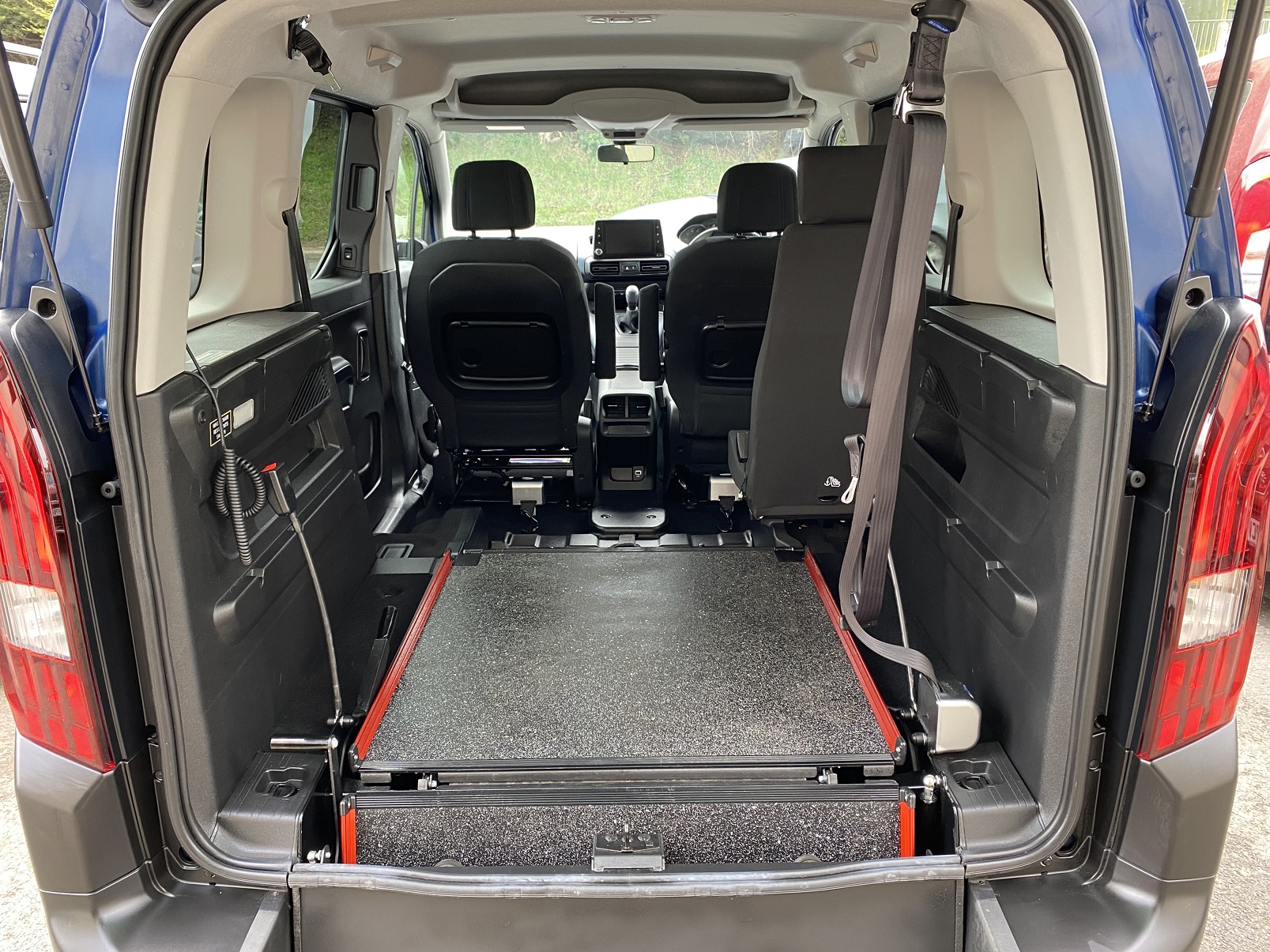 Used WAV Peugeot Rifter 3 Seat Disabled Access WAV Cars For Sale Bristol Wheelchair Accessible Vehicles Used For Sale Somerset Devon Dorset Bath SF70 KSE 11