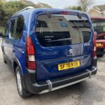 Used WAV Peugeot Rifter 3 Seat Disabled Access WAV Cars For Sale Bristol Wheelchair Accessible Vehicles Used For Sale Somerset Devon Dorset Bath SF70 KSE 2