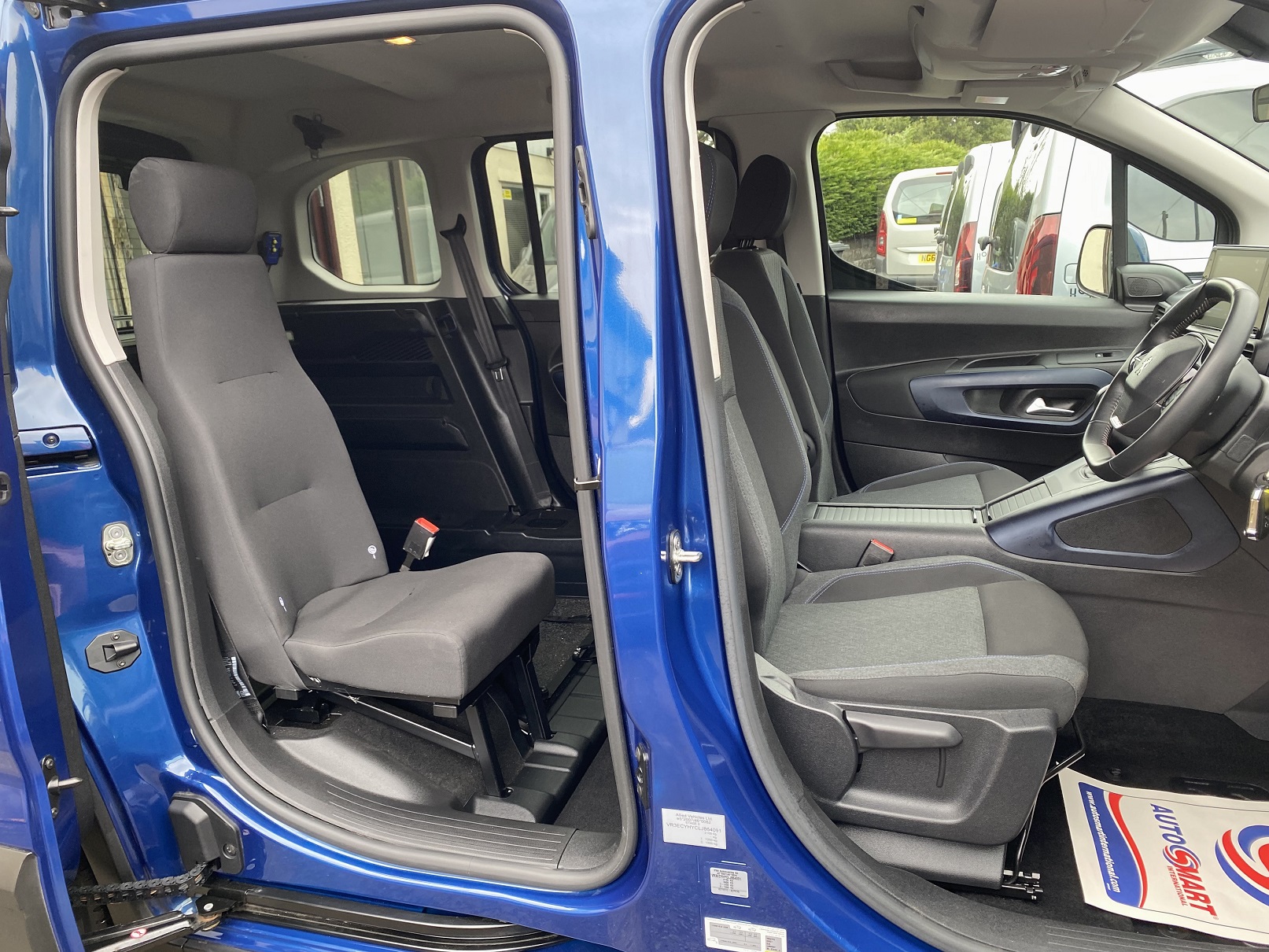 Used WAV Peugeot Rifter 3 Seat Disabled Access WAV Cars For Sale Bristol Wheelchair Accessible Vehicles Used For Sale Somerset Devon Dorset Bath SF70 KSE 21