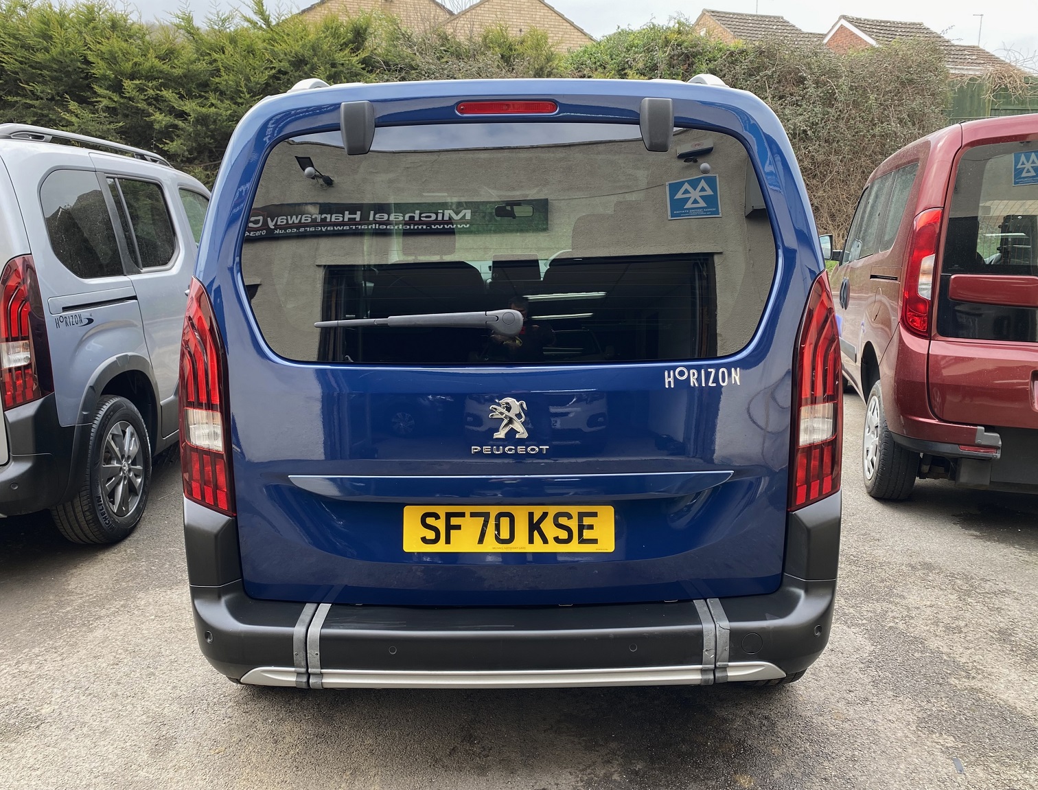 Used WAV Peugeot Rifter 3 Seat Disabled Access WAV Cars For Sale Bristol Wheelchair Accessible Vehicles Used For Sale Somerset Devon Dorset Bath SF70 KSE 3