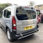 Used WAV Peugeot Rifter 3 Seat Disabled Access WAV Cars For Sale Bristol Wheelchair Accessible Vehicles Used For Sale Somerset Devon Dorset Bath SF69 HMH 2
