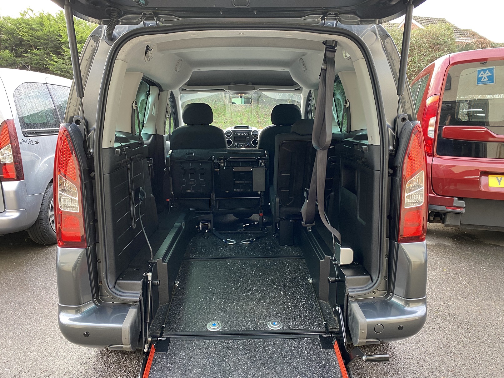 Used WAV 5 Seat Peugeot Partner Disabled Access WAV Cars For Sale Bristol Wheelchair Accessible Vehicles Used For Sale Somerset Devon Dorset Bath SD17 PXP 11