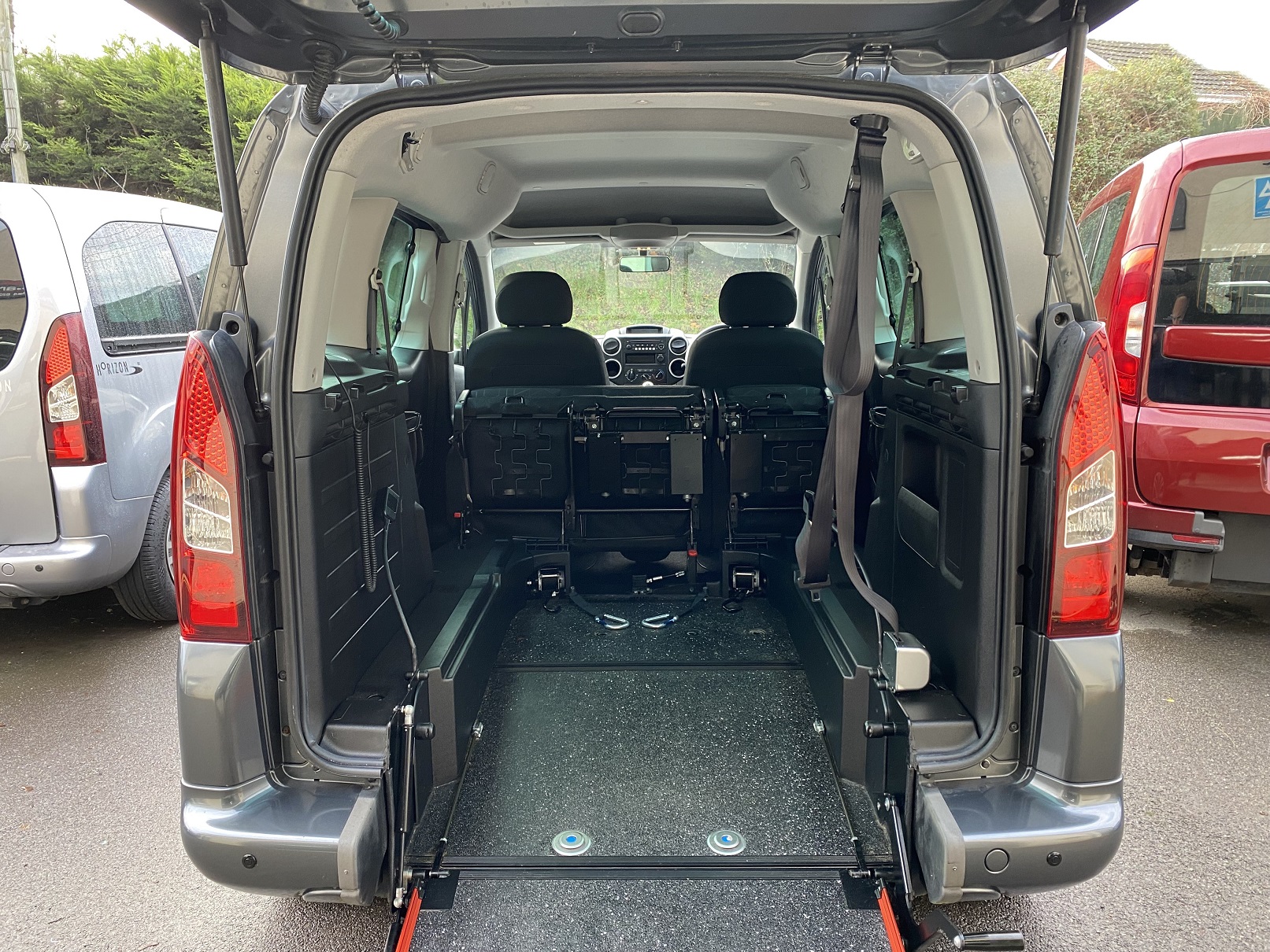 Used WAV 5 Seat Peugeot Partner Disabled Access WAV Cars For Sale Bristol Wheelchair Accessible Vehicles Used For Sale Somerset Devon Dorset Bath SD17 PXP 12