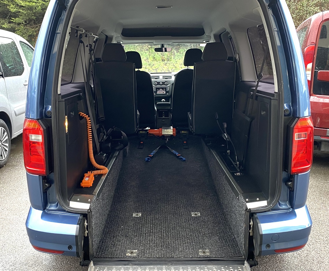 Used WAV Volkswagen Caddy Maxi Disabled Access WAV Cars For Sale Bristol Wheelchair Accessible Vehicles Used For Sale Somerset Devon Dorset Bath NK69 EDP 22