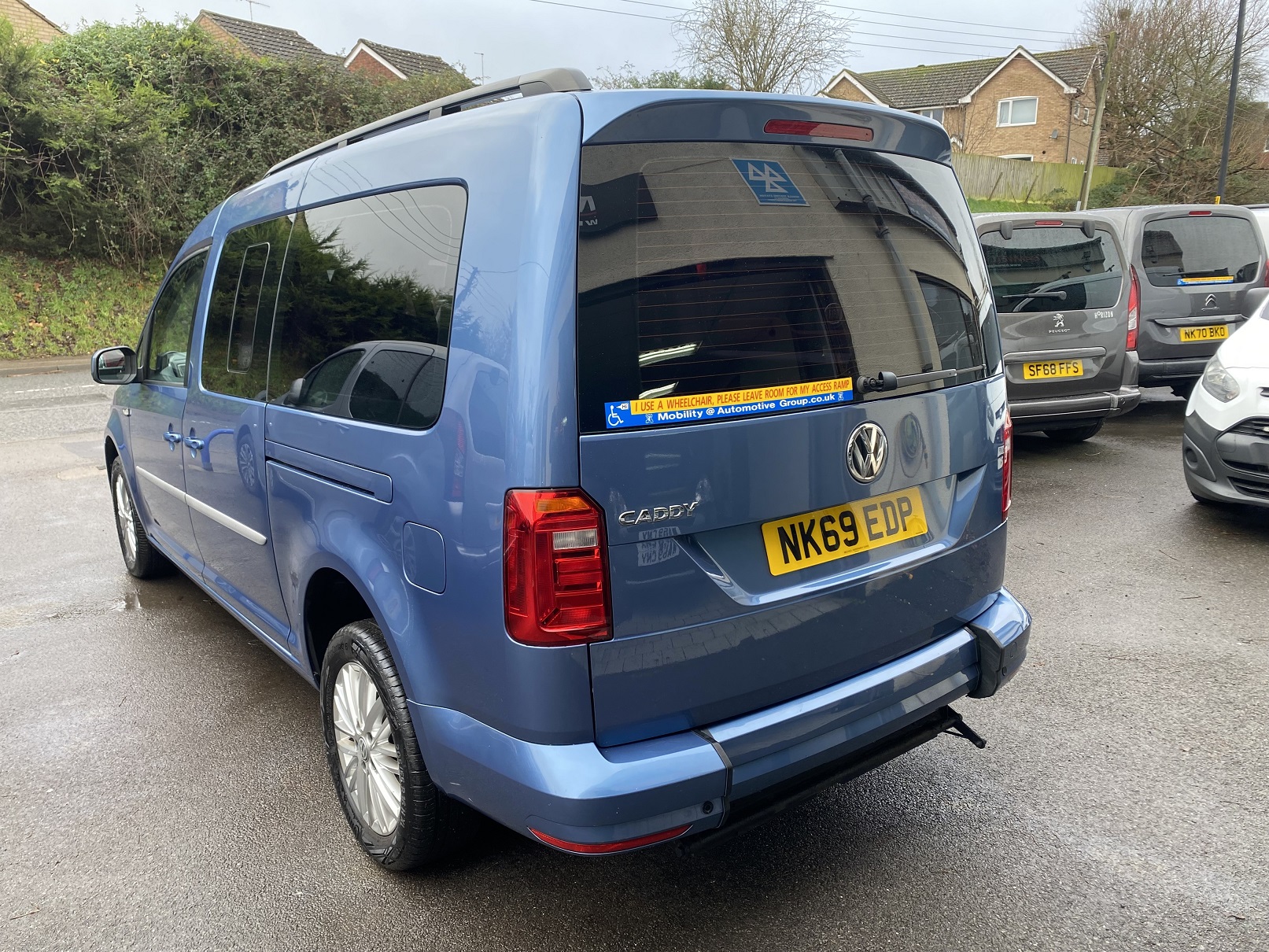 Used WAV Volkswagen Caddy Maxi Disabled Access WAV Cars For Sale Bristol Wheelchair Accessible Vehicles Used For Sale Somerset Devon Dorset Bath NK69 EDP 7