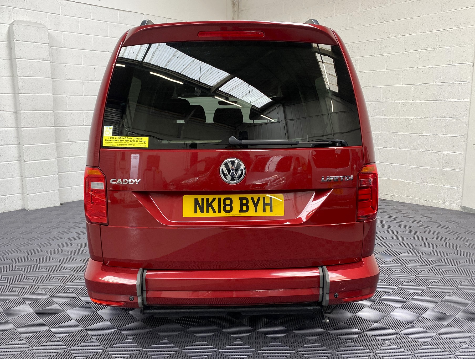 Used WAV Volkswagen Caddy Maxi DSG Disabled Access WAV Cars For Sale Bristol Wheelchair Accessible Vehicles Used For Sale Somerset Devon Dorset Bath NK18 BYH 15