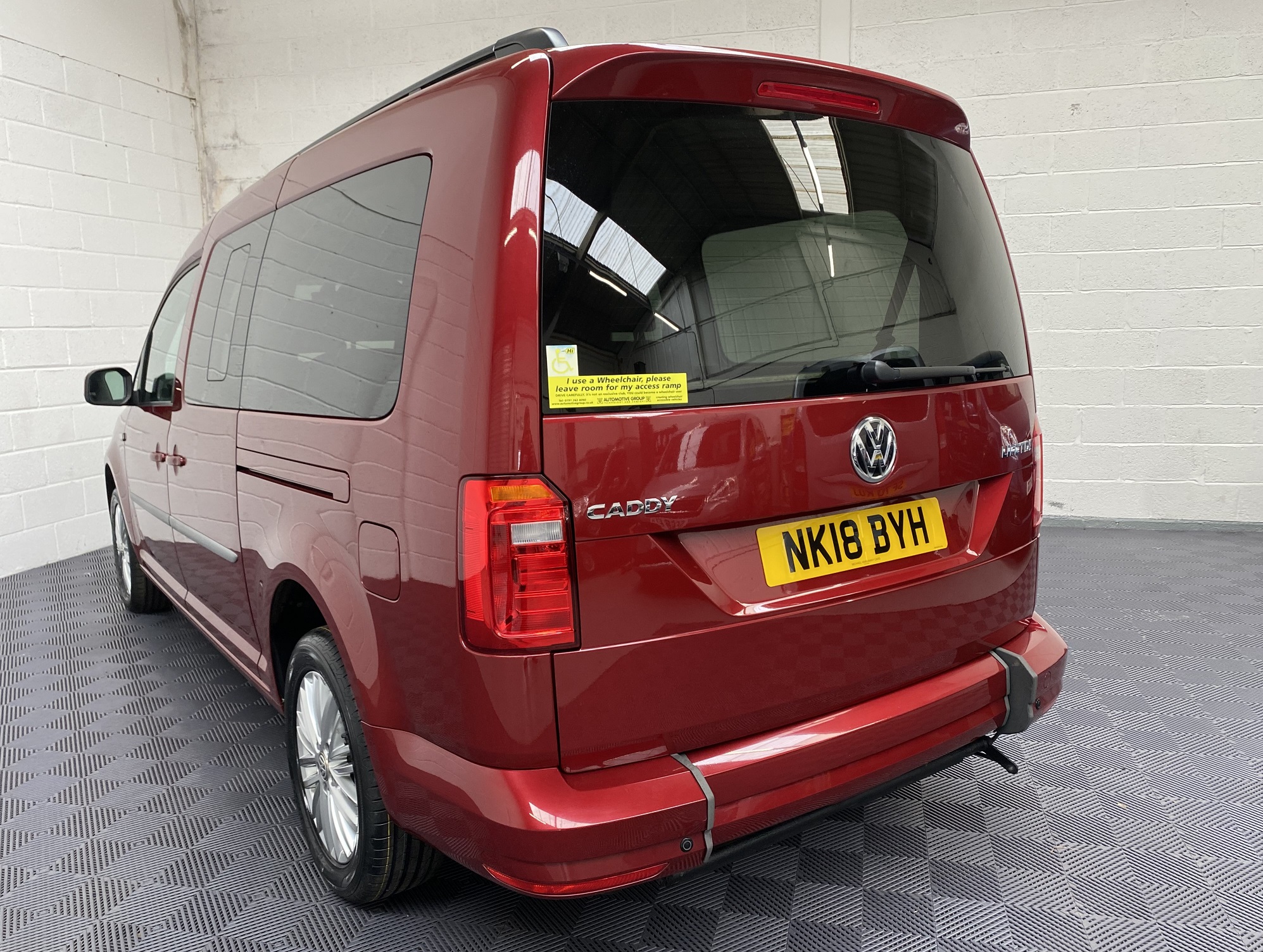 Used WAV Volkswagen Caddy Maxi DSG Disabled Access WAV Cars For Sale Bristol Wheelchair Accessible Vehicles Used For Sale Somerset Devon Dorset Bath NK18 BYH 17