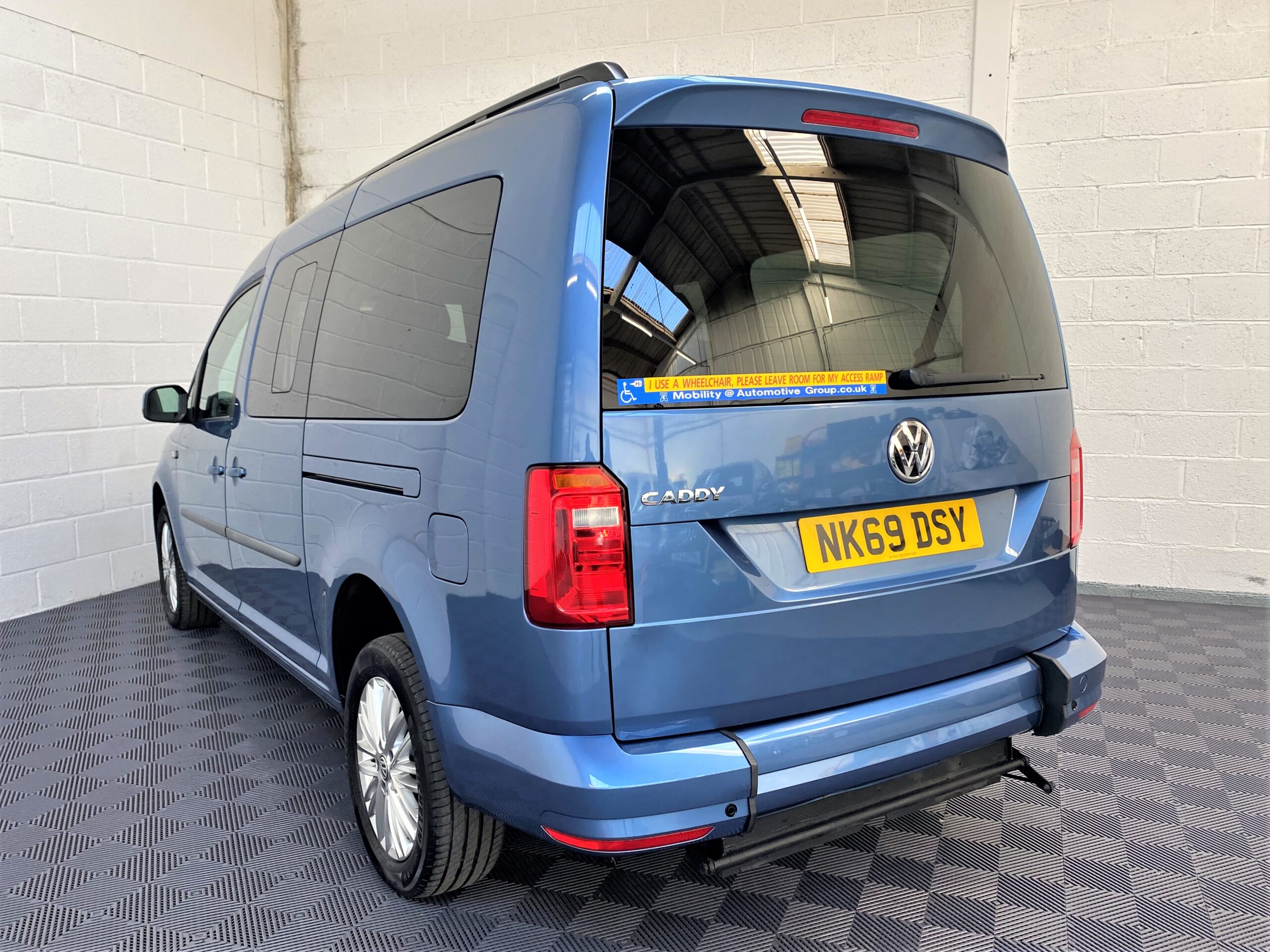 Used Volkswagen Caddy Maxi 4 Seat WAV Cars For Sale Bristol Wheelchair Accessible Vehicles Used For Sale Somerset Devon Dorset Bath NK69 DSY 12