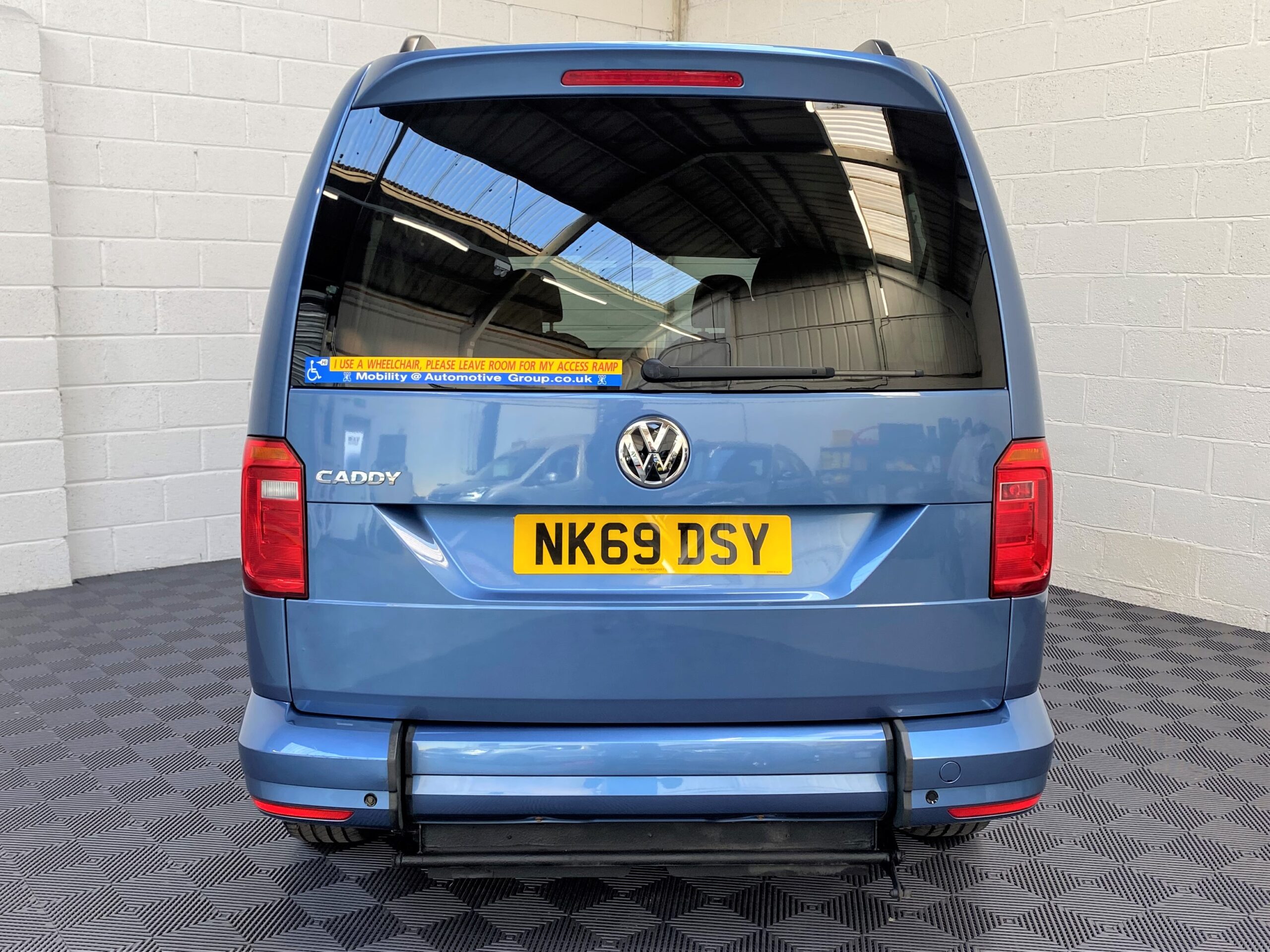Used Volkswagen Caddy Maxi 4 Seat WAV Cars For Sale Bristol Wheelchair Accessible Vehicles Used For Sale Somerset Devon Dorset Bath NK69 DSY 13