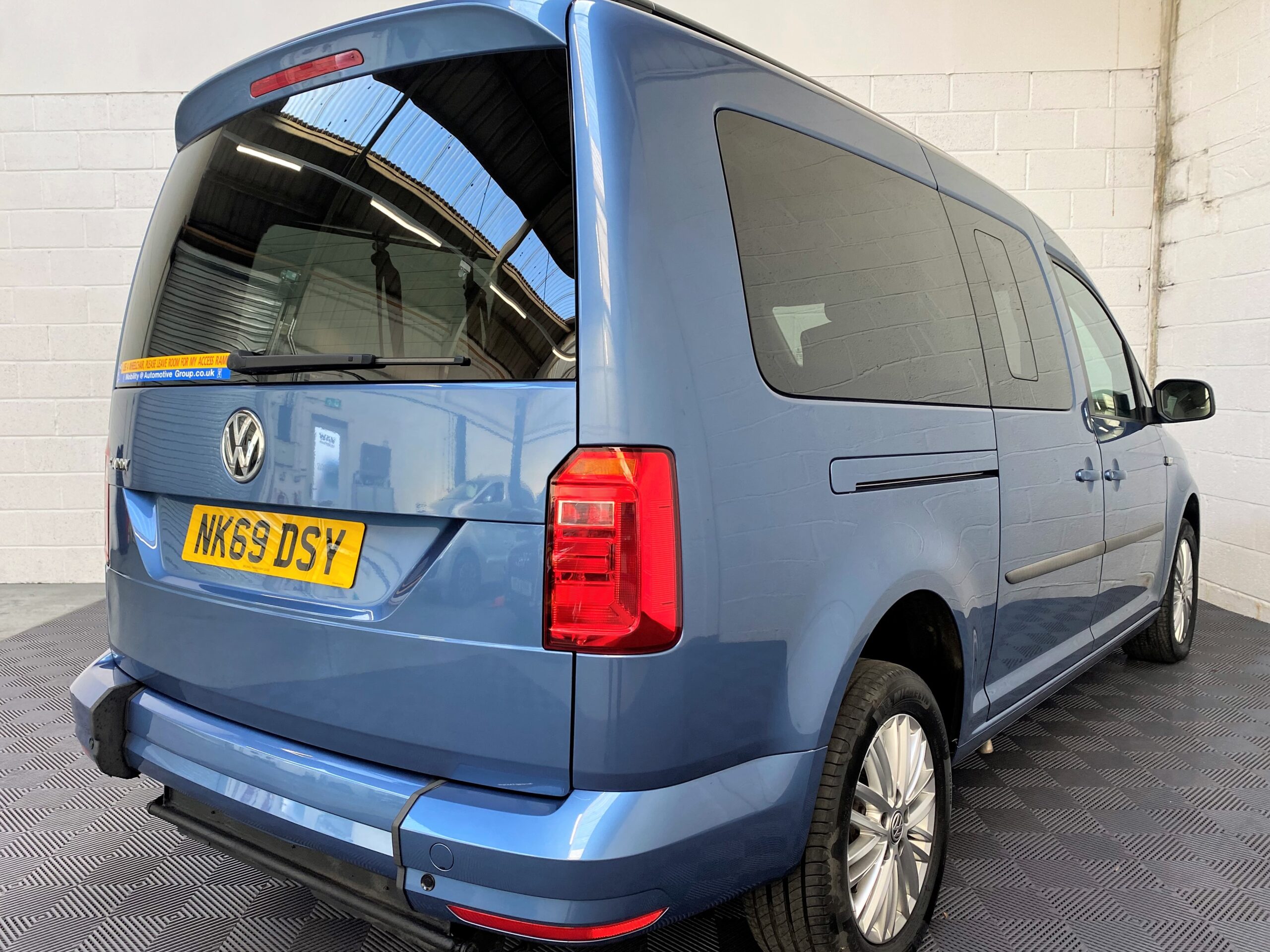 Used Volkswagen Caddy Maxi 4 Seat WAV Cars For Sale Bristol Wheelchair Accessible Vehicles Used For Sale Somerset Devon Dorset Bath NK69 DSY 7