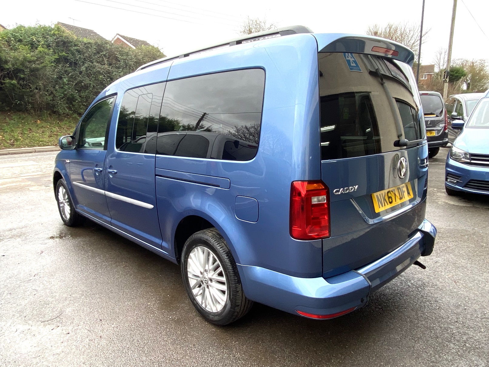 Used WAV Volkswagen Caddy Maxi Disabled Access WAV Cars For Sale Bristol Wheelchair Accessible Vehicles Used For Sale Somerset Devon Dorset Bath NK67 DFA 1