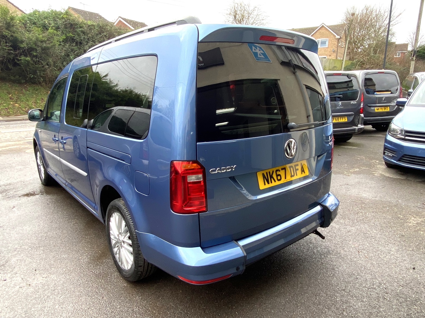 Used WAV Volkswagen Caddy Maxi Disabled Access WAV Cars For Sale Bristol Wheelchair Accessible Vehicles Used For Sale Somerset Devon Dorset Bath NK67 DFA 2