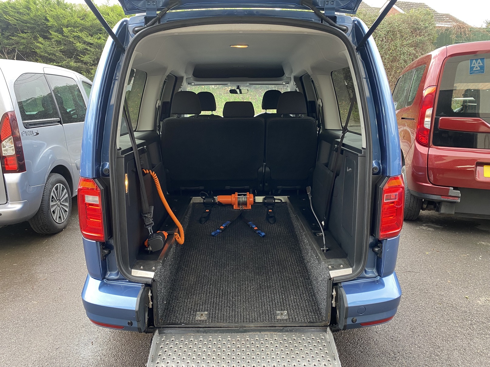Used WAV Volkswagen Caddy Maxi Disabled Access WAV Cars For Sale Bristol Wheelchair Accessible Vehicles Used For Sale Somerset Devon Dorset Bath NK67 DFA 20