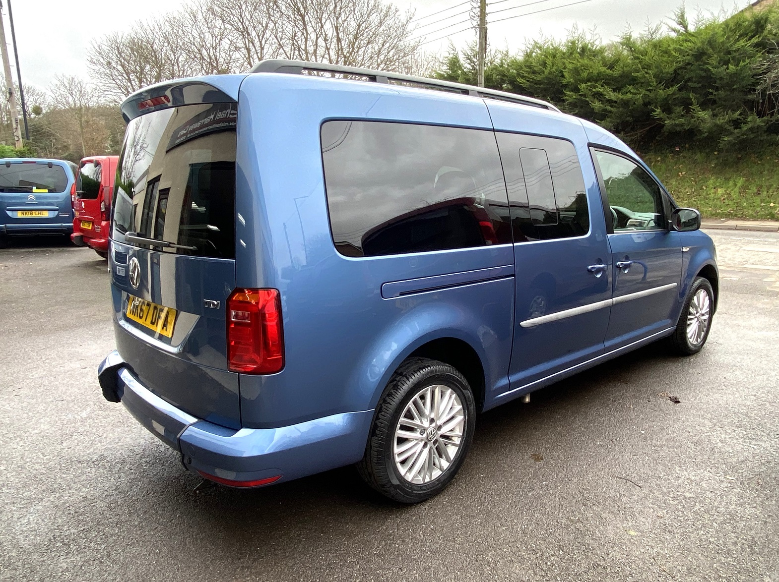 Used WAV Volkswagen Caddy Maxi Disabled Access WAV Cars For Sale Bristol Wheelchair Accessible Vehicles Used For Sale Somerset Devon Dorset Bath NK67 DFA 4