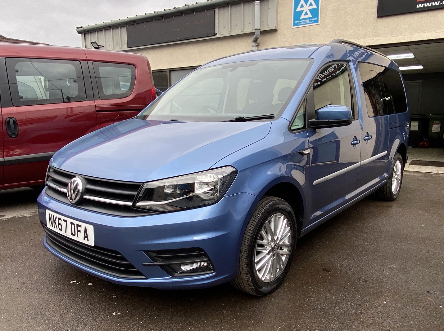Used WAV Volkswagen Caddy Maxi Disabled Access WAV Cars For Sale Bristol Wheelchair Accessible Vehicles Used For Sale Somerset Devon Dorset Bath NK67 DFA 7