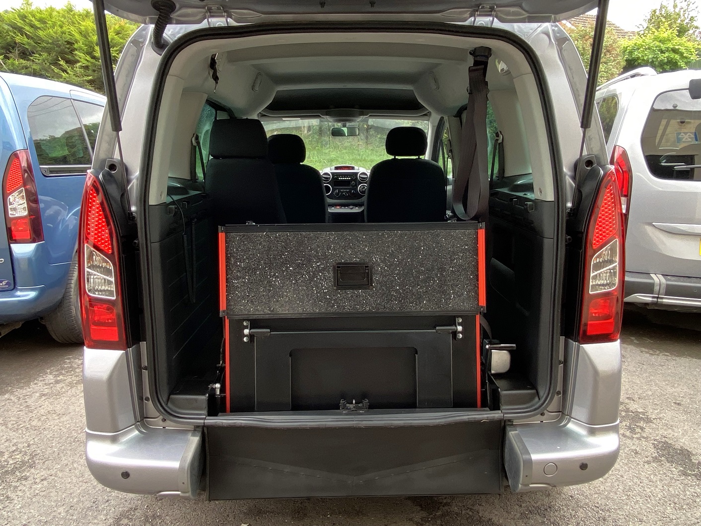 Used WAV Peugeot Partner Automatic Disabled Access WAV Cars For Sale Bristol Wheelchair Accessible Vehicles Used For Sale Somerset Devon Dorset Bath SF19 ABN 16