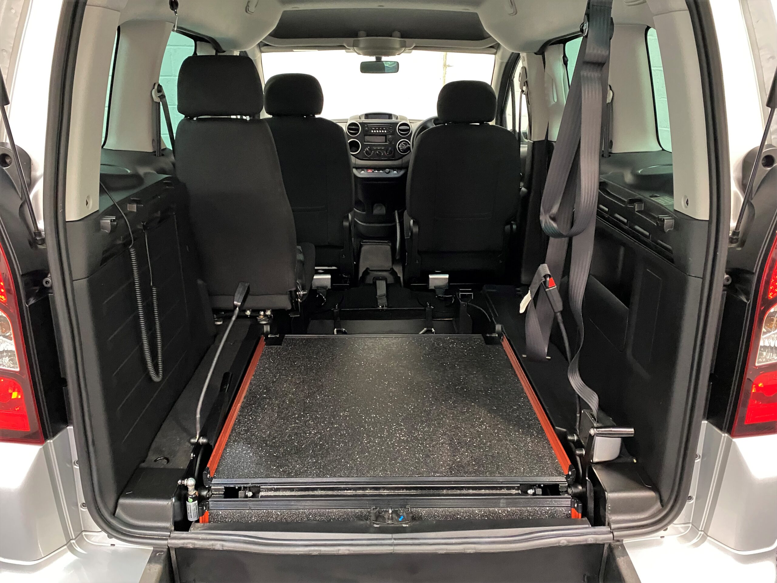 Used Peugeot Partner Petrol WAV Cars For Sale Bristol Wheelchair Accessible Vehicles Used For Sale Somerset Devon Dorset Bath SF67 ECX 3