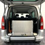 Wheelchair Adapted Citroen Berlingo HDi with 5 seats or 3 seats plus wheelchair passenger. . This vehicle is for sale at Michael harraway Cars in Weston super Mare. NK68 BUU 10