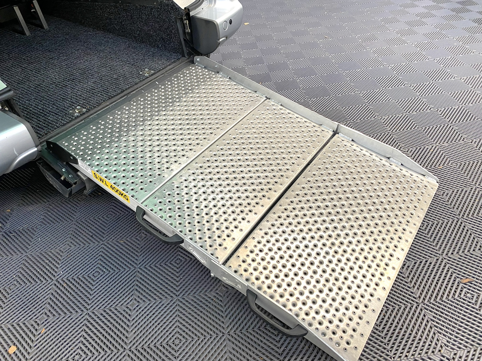 Wheelchair Adapted Citroen Berlingo HDi with 5 seats or 3 seats plus wheelchair passenger. . This vehicle is for sale at Michael harraway Cars in Weston super Mare. NK68 BUU 11