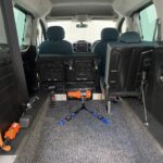 Wheelchair Adapted Citroen Berlingo HDi with 5 seats or 3 seats plus wheelchair passenger. . This vehicle is for sale at Michael harraway Cars in Weston super Mare. NK68 BUU 14