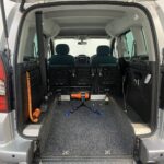 Wheelchair Adapted Citroen Berlingo HDi with 5 seats or 3 seats plus wheelchair passenger. . This vehicle is for sale at Michael harraway Cars in Weston super Mare. NK68 BUU 16