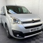 Wheelchair Adapted Citroen Berlingo HDi with 5 seats or 3 seats plus wheelchair passenger. . This vehicle is for sale at Michael harraway Cars in Weston super Mare. NK68 BUU 2