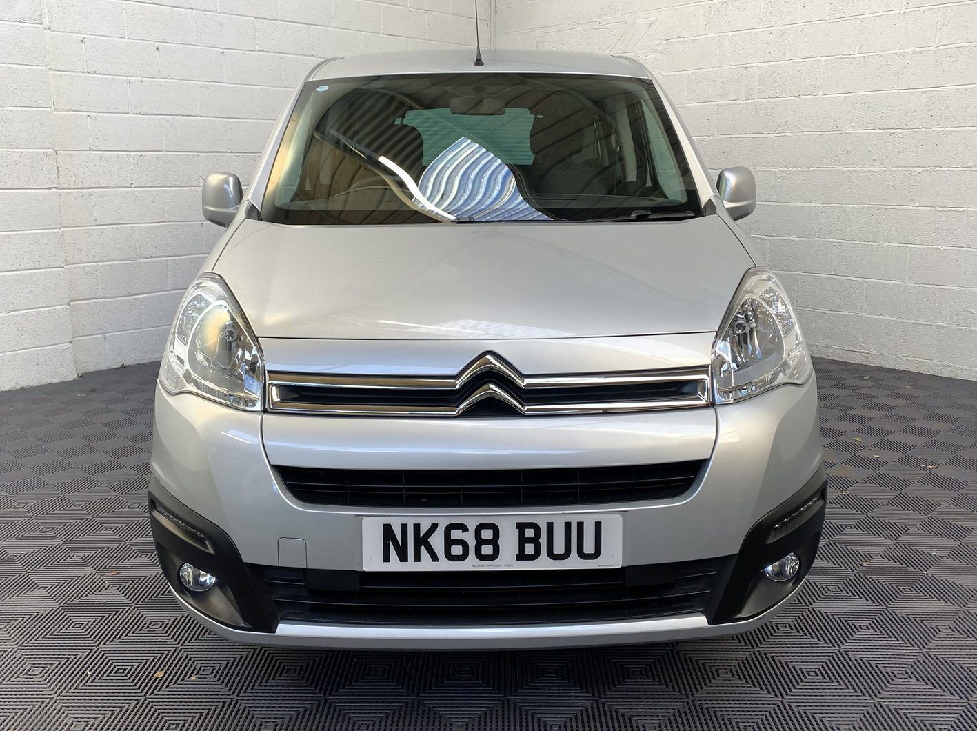 Wheelchair Adapted Citroen Berlingo HDi with 5 seats or 3 seats plus wheelchair passenger. . This vehicle is for sale at Michael harraway Cars in Weston super Mare. NK68 BUU 3