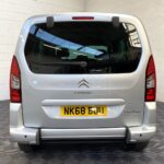 Wheelchair Adapted Citroen Berlingo HDi with 5 seats or 3 seats plus wheelchair passenger. . This vehicle is for sale at Michael harraway Cars in Weston super Mare. NK68 BUU 9
