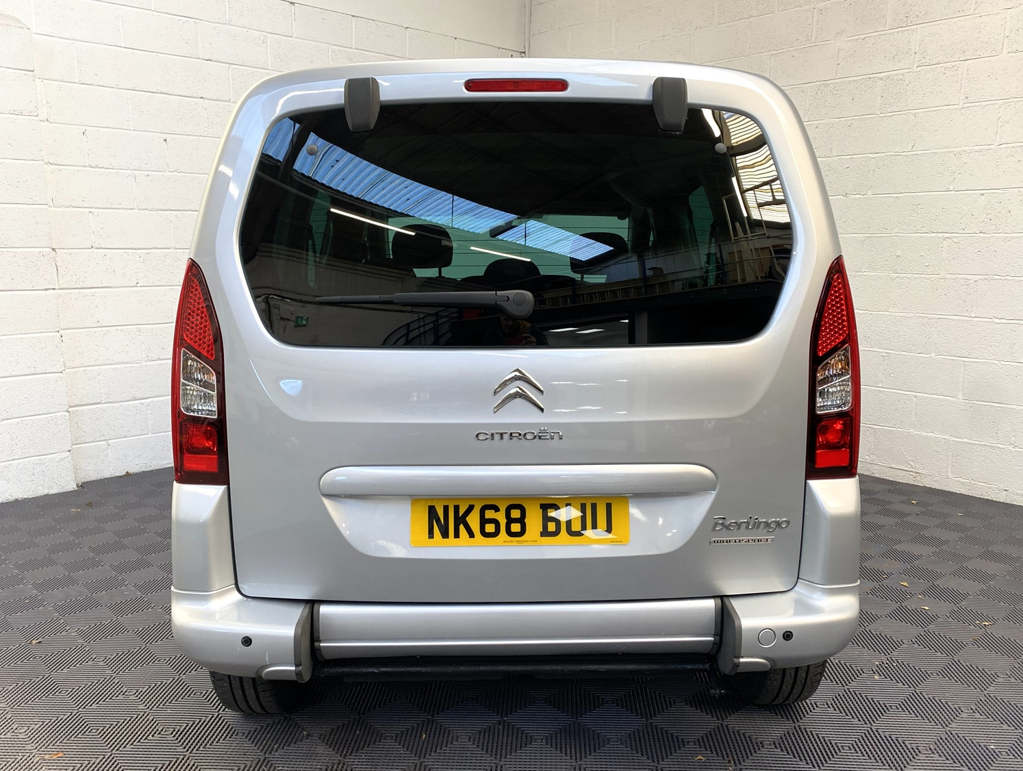 Wheelchair Adapted Citroen Berlingo HDi with 5 seats or 3 seats plus wheelchair passenger. . This vehicle is for sale at Michael harraway Cars in Weston super Mare. NK68 BUU 9
