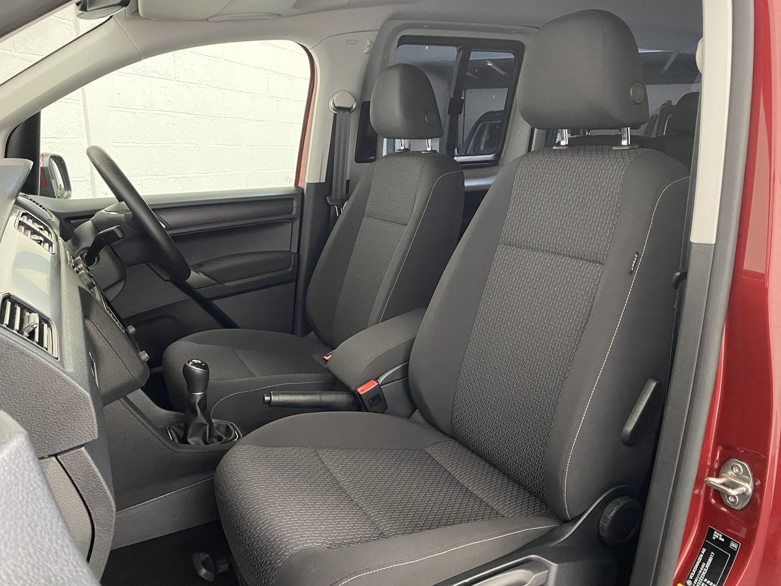 Wheelchair Adapted Volkswagen Caddy Maxi in Metallic Red with only 2000 miles from new. This vehicle is for sale at Michael Harraway cars in Weston super Mare. somerset. SG69 MLO 12