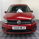 Wheelchair Adapted Volkswagen Caddy Maxi in Metallic Red with only 2000 miles from new. This vehicle is for sale at Michael Harraway cars in Weston super Mare. somerset. SG69 MLO 20