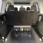 Wheelchair Adapted Volkswagen Caddy Maxi in Metallic Red with only 2000 miles from new. This vehicle is for sale at Michael Harraway cars in Weston super Mare. somerset. SG69 MLO 7