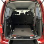 Wheelchair Adapted Volkswagen Caddy Maxi in Metallic Red with only 2000 miles from new. This vehicle is for sale at Michael Harraway cars in Weston super Mare. somerset. SG69 MLO 8