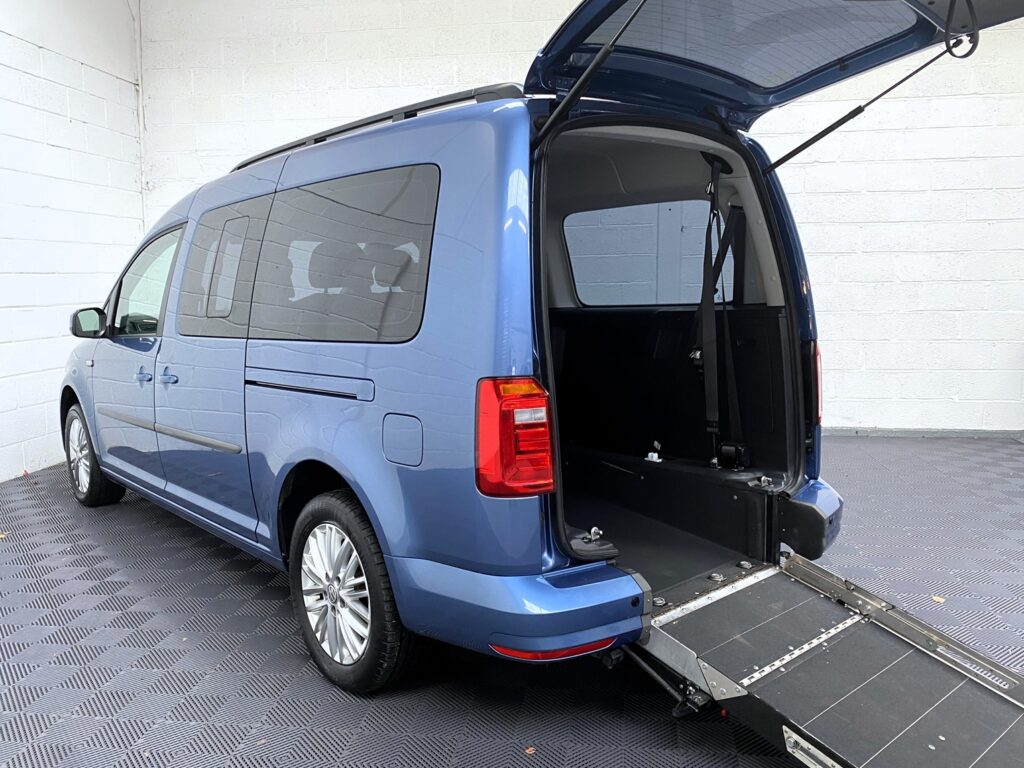 Wheelchair Accessible Volkswagen Caddy Maxi Automatic for a Michael Harraway Cars, SG68 SRY 9