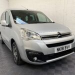 A Citroen Berlingo with a ramp for disabled access. WAV Vehicle. Fors ale at michael Harraway Cars in Weston super Mare. NK18 BVV 21