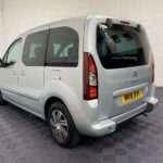 A Citroen Berlingo with a ramp for disabled access. WAV Vehicle. Fors ale at michael Harraway Cars in Weston super Mare. NK18 BVV 2