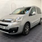 A Citroen Berlingo with a ramp for disabled access. WAV Vehicle. Fors ale at michael Harraway Cars in Weston super Mare. NK18 BVV 4