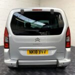 A Citroen Berlingo with a ramp for disabled access. WAV Vehicle. Fors ale at michael Harraway Cars in Weston super Mare. NK18 BVV 7