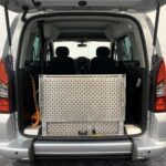 A Citroen Berlingo with a ramp for disabled access. WAV Vehicle. Fors ale at michael Harraway Cars in Weston super Mare. NK18 BVV 9