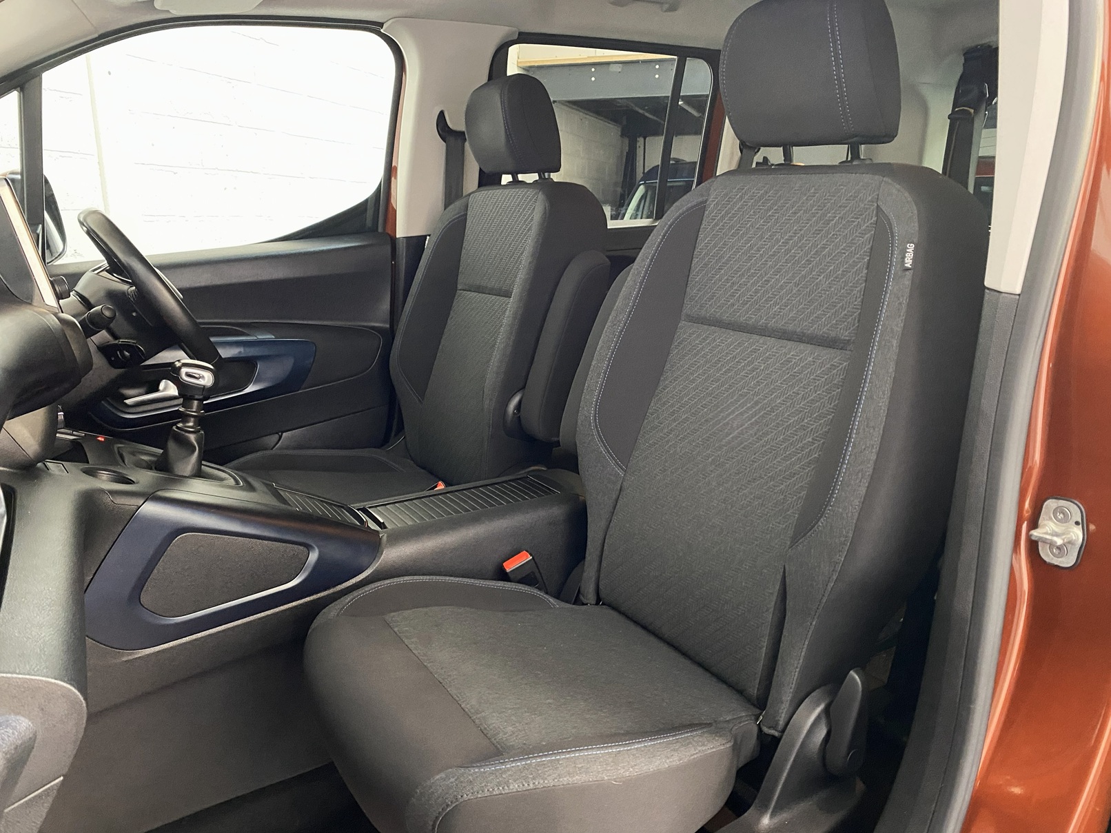 A Peugeot Rifter with Disabled Accessible. Finish in Bronze. Displayed for sale at Michael Harraway Cars who are located in Weston super Mare. SB21 JXV 15