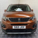 A Peugeot Rifter with Disabled Accessible. Finish in Bronze. Displayed for sale at Michael Harraway Cars who are located in Weston super Mare. SB21 JXV 22