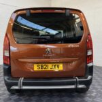 A Peugeot Rifter with Disabled Accessible. Finish in Bronze. Displayed for sale at Michael Harraway Cars who are located in Weston super Mare. SB21 JXV 3