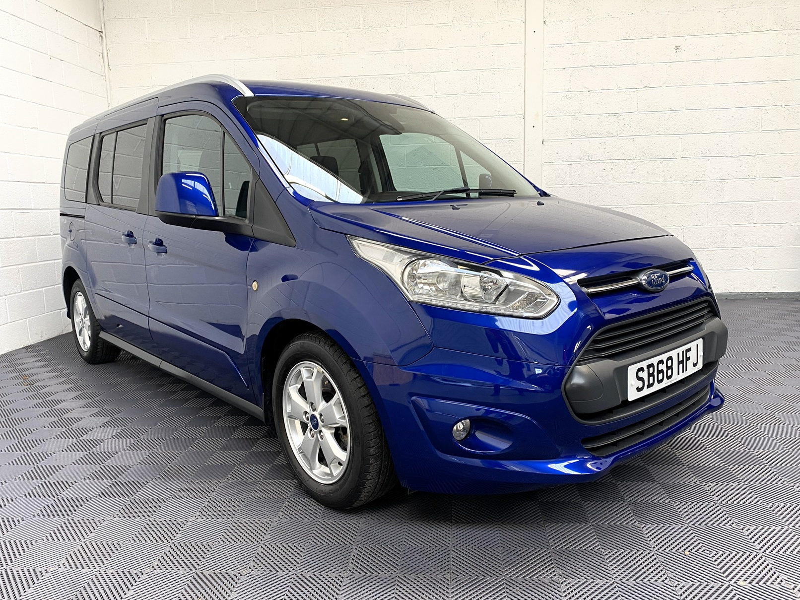 Wheelchair Accessible Ford Grand Tourneo Connect with 5 Seats, For sale at Michael Harraway Cars of Weston super Mare. SB18 HFJ 1